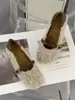 Bailarinas de Estilo Coreano Suaves con Forro de Felpa de una Sola Correa para Mujer, Zapatos Mary Jane Peludos Elegantes con Tacón Grueso para Otoño e Invierno