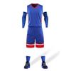 Uniforme de equipo de entrenamiento de competición al por mayor rápido, chaleco deportivo holgado de secado rápido, camiseta de estudiante, uniforme de baloncesto, traje estampado para hombre