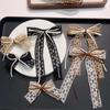 Pinza para el pelo con lazo de encaje y lazo, elegante pinza lateral para niña, pinza para la cabeza, accesorios para el cabello de boutique
