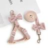 Correa para Perro Arnés de Cuerda Plana Ragdoll con Hebilla Cuadros Grandes Accesorios Ajustables para Mascotas
