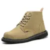 Zapatos de Trabajo para Soldadura, Transpirables de Verano de Piel de Vaca, Zapatos de Protección Laboral, Zapatos de Gamuza, Caña Alta con Punteras de Acero, Antimpacto y Antipenetración, para Hombre
