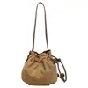 Bolsa impermeable con estampado de leopardo transfronteriza elegante para mujer, bolsa de nuevo estilo, diseño de nicho, bolsa de la suerte con cordón, bolsa retro de un solo hombro, bandolera, moderna