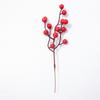 Bayas Rojas Artificiales de Navidad Más Vendidas Transfronterizas, Decoraciones Navideñas, Fruta de la Fortuna, Adornos Navideños, Precio Mayorista de Frutas Navideñas