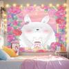 Dibujo Animado Lindo Dopamina Tela Colgante Dormitorio Femenino Habitación Decoración Fondo de Foto Atmósfera Tela Colgante