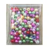 Abalorio DIY para manualidades, imitación perla, color protección ambiental, accesorios de cuentas, material hecho a mano, 8 mm, pulido al agua, 100