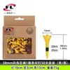 Fabricante Buddha Power Tee de Golf de Venta Caliente Transfronterizo con Tapa de Flor de Cuatro Esquinas, Tee de Material Plástico ABS