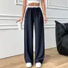 Pantalones de traje a rayas de cintura alta estilo Old Money, diseño americano slim-fit, pantalones casuales rectos holgados y lujosos