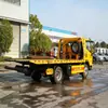 Grúa Junling V7 Chapada en Amarillo con Potente Motor Nacional Vi, Vehículo de Rescate en Carretera Eficiente y Estable