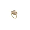 Anillo vintage de perlas estilo francés para mujer, lujo ligero con sensación de alta gama, diseño de anillo ajustable, estilo nicho, venta al por mayor de accesorios para anillos