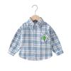 Ropa de Bebé 2025 Camisas de Cuadros de Manga Larga para Niños Tops para Niños y Niñas Primavera y Otoño Ropa Casual para Niños Camisas para Niños