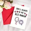 Amazon Temu Tarjeta de Felicitación Conmemorativa de Amistad que Dura para Siempre con Sobre Tarjeta de Mensaje Creativa Nueva e Interesante Plegable