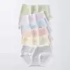 10A Algodão Antibacteriano Crotch Roupa Íntima Feminina de Cintura Média Roupa Íntima Feminina de Algodão Puro Crotch Estendido Roupa Íntima para Meninas Algodão Puro Fabricantes Femininos Atacado