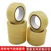 Cinta selladora impermeable adhesiva eléctrica de PVC transparente para aislamiento eléctrico de cables y alambres, 0.13 de grosor