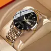 Aliexpress Importado de Suiza Calendario Dual Resistente al Agua Luminoso Reloj para Hombre Estilo Coreano de Moda Tendencia
