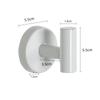 Gancho Autoadhesivo de Acero Inoxidable 304 para Baño, Inodoro, Gancho Individual, Gancho para Abrigo de Puerta, Gancho de Pared para Cocina, Transfronterizo