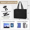Maleta Personalizada Prática Armazenamento Personalizado Bolsa de Negócios para Escritório Bolsa para Computador Tote Bolsa de Ombro Portátil para Mulheres com Bom Visual