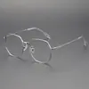 O Mesmo Modelo do Designer Sm92443 Pode Ser Equipado com Lentes de Titânio Puro para Proteção contra Radiação para Homens e Mulheres, Armação Ultraleve Profissional