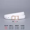 Moda casual Cinturón nuevo de cuero genuino para mujer Cinturón simple de negocios todo-partido cinturón decorativo para jeans alta moda