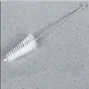 Tanque de Peces Acuario Máquina Doméstica Prensadora de Aceite Cepillo de Limpieza con Boquilla de Agujero Pasante, Cepillo de Limpieza Pequeño, Cepillo de Lana de Nylon, Cepillo de Cerdas de Cerdo