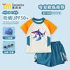 Italianbrainrot Shanhaijing Roupa de Banho Infantil Meninos M e G Roupa de Banho Infantil Dividida Proteção Solar Secagem Rápida
