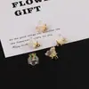Exquisitas Cuentas Pequeñas de Cristal de Muguete Degradado para Pulsera DIY Hecha a Mano Colgante Material para Joyería Pequeños Accesorios