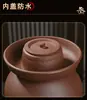 Tarro para Encurtidos de Zisha Tarro para Verduras Encurtidas de Sichuan Sellado con Tapa Encurtidos Verduras Encurtidas Cerámica Tamaño Pequeño Hogareño Antiguo Verduras Encurtidas
