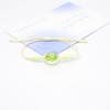Cuentas de Pegamento de Cristal Pulsera de Flor Real para Niña Flor Seca Narciso Estudiante Novia Pulsera Flor de Cerezo Hecho a Mano Joyería Simple