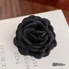 2024 Nuevo Clip de Flor Clip de Pelo de Rosa Clip de Pelo Europeo y Americano para Mujer Clip de Tiburón Pasador Tocado Verano