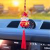 Pequeño Dios de la Riqueza Colgante para Espejo Retrovisor de Coche Colgante para Coche Sensación de Alta Gama Decoración Segura de la Suerte Pareja Pequeño Regalo Venta al por Mayor