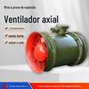 Exaustor de fumaça de alta temperatura HTF de dupla velocidade fluxo axial subterrâneo sistema de ventilação de garagem exaustor de fumaça