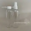 Botella atomizadora transparente de 10 ml 30 ML botella atomizadora lateral botella pulverizadora pequeña de plástico PET regadera pequeña botella atomizadora de 100 ml