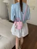 Bolso Cruzado de Estilo Coreano de Nicho para Mujer, Bolso de Mano de PU de Alta Gama, Lindo, Moderno y Versátil, Nuevo para la Primavera de 2026