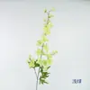 Delphinium de 3 ramos flor de seda artificial jacinto decoração de casa arranjo floral jardim caixa de flores externa arranjo
