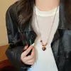 Novo Colar Retro com Borla Estilo Chinês para Mulheres, Estilo Boêmio, Estilo Étnico, Temperamento Único, Acessório de Colar para Clavícula Inspirado no Zen