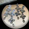 Brincos de Franja Flor de Gota d'Água em Acrílico Novos Transfronteiriços Nicho Sensação de Alto Padrão Brinco Tendência da Moda Acessórios de Brinco Versáteis