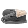 Pantuflas de Algodón para Hombre 2026 Nuevo Otoño/Invierno con Amortiguación, Impermeables, Cálidas, de Felpa, Engrosadas y Diseño Antideslizante