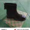 Botas Martin Elásticas Versátiles para Mujer 2025 Otoño/Invierno Nueva Moda Botines Retro Adelgazantes Pequeños Tacón Grueso Botas Ajustadas