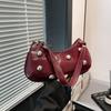 Bolso de Remaches Distintivo Estilo Coreano Moda Nicho Bolso de Hombro Ins Celebridad de Internet Elegante Bolso de Hombro para Viajar Nuevo Bolso de Mujer