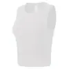 Colete Esportivo Sem Mangas Fitness Transfronteiriço Aperto na Cintura Secagem Rápida Top Roupa Externa Sexy Camiseta de Corrida Manga Curta Yoga