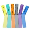 Set de Papel de Lija Esponja Modelo de Fábrica con Tamaños de Grano Completos para Plástico, Resina y Metal, Usado para Eliminar Rebabas de Salidas de Agua y para Manualidades Hechas a Mano