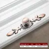 Manija de Aleación de Zinc Estilo Antiguo, Nueva Manija Redonda de Agujero Único de Cobre Antiguo Estilo Chino Estilo Europeo para Puertas de Gabinete Cajones y Armarios