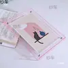 Porta-Retrato Transparente Simples de Acrílico para Mesa, Pendurar na Parede Estilo Ins, Arte com Flores Secas, Moldura para Quebra-Cabeças, Porta-Retrato