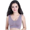 Sujetador deportivo de yoga con almohadilla para el pecho, cómodo y sin costuras, de talla grande, venta al por mayor transfronteriza, chaleco deportivo inalámbrico para mujer