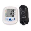 Esfigmomanómetro electrónico de brazo, medidor de presión arterial, pulso y frecuencia cardíaca para el hogar, comercio exterior, medidor de presión arterial automático en chino e inglés.