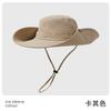 Sombrero de ala ancha para senderismo, para mujer, verano, exterior, montañismo, senderismo, sombrero para el sol, parasol, sombrero vaquero occidental, sombrero para hombre.