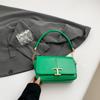 Bolso Cuadrado Pequeño Diseño Nicho Femenino 2024 Otoño e Invierno Nuevo Bolso de Hombro de Moda Bolso de Moda Versátil Bolso de Cadena Sobaco
