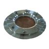 Espelho de aço inoxidável com pescoço 304 316L espelho de vidro com clipe duplo com fabricante de espelho de flange de pescoço