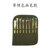 Cortina de Lona para Bolígrafos Bolsa para Pinceles de Punta de Marcador Bolsa para Bolígrafos de Gouache Caja para Bolígrafos de Acuarela Caja de Almacenamiento Bolsa para Bolígrafos de Óleo