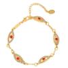 CDD Europa y Estados Unidos nueva moda retro Bohemia ojo de diablo gema cristal pulsera joyería fabricantes al por mayor