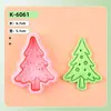 Formas 3D para Biscoitos da Série de Natal, Carimbos e Cortadores de Biscoito Realistas para DIY, Material de Grau Alimentício, Fácil de Limpar